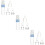 9 Pcs Silica Gel Spoon Head Rice Paste Bottle For Baby Training Blue 9