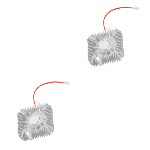 2Pcs Gpu Fan Cooler 12V 5.5Cm Cooling Device 2