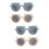 4 Pcs Kids Sunglasses Creative And Lovely Design 7
