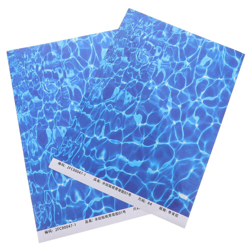 40Sheets Pattern Plastic Stickers for Model and Home Decor 1