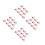40Pièces Éponges Nettoyage Baskets Douces À Usage 6