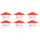 6 Pcs  Practical Rainproof Smokestack Durable Smoke Funnel Protector 4