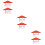6 Pcs  Practical Rainproof Smokestack Durable Smoke Funnel Protector 9