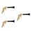 3Pcs Pneumatic Interior Cleaning Brush High Efficiency Horn Dry Tool 7