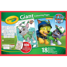 Crayola Paw Patrol Giant Colouring Pages