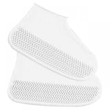 (M) Waterproof Shoe Cover Silicone Material Unisex Shoes Protectors Rain Boots for Indoor Outdoor Rainy Silicone outdoor shoe Cover