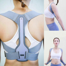 (S) Adjustable Back Shoulder Posture Corrector Belt Clavicle Spine Support Brace Reshape Body Health Fixer Tape corrector de postura