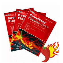 (24pcs)40PCS Capsicum Plaster Hot Pain Relieving Patch Muscle Strain Pain Back Pain