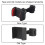ABS Golf Swing Record Telefonhalter Clip Ständer 13