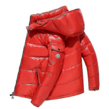 Winter Couple Down Jacket Short Men's Outdoor Thickened Hoodedi