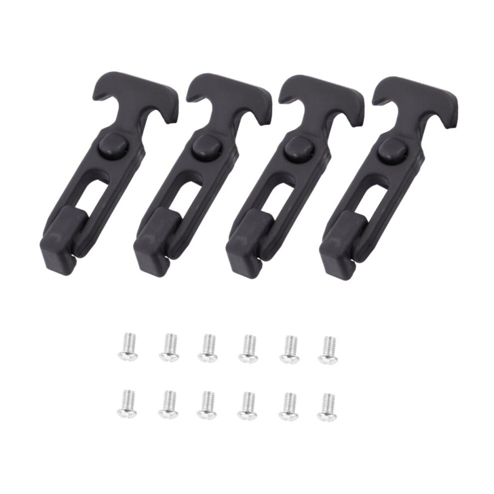 Rubber T Handle Draw Latches Elastic Rubber Hasps Vibration Absorption Uv Resistant Fits Tool Boxes And Cooler Carts 9354506123628
