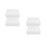 4 Pcs 20 Grid Foam Egg Tray Shockproof Pearl Cotton 6