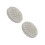 2Pcs Ceramic Base Grinding Disc With Rubber Bottom For Grinder 10