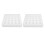 4 Pcs 20 Grid Foam Egg Tray Shockproof Pearl Cotton 3
