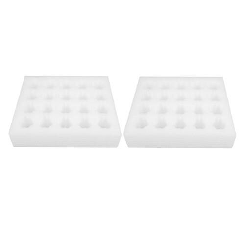 4 Pcs 20 Grid Foam Egg Tray Shockproof Pearl Cotton 2