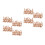 2Pcs Mini Plastic Picket Fence For Micro Garden Diy Craft 7