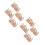 2Pcs Mini Plastic Picket Fence For Micro Garden Diy Craft 5
