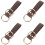 4Pcs Medieval Double Ring Harness Buckle Metal For Belt 7
