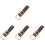 4Pcs Medieval Double Ring Harness Buckle Metal For Belt 4