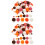 2Pcs 3 Bags Artificial Pom Poms Ornaments Simulation Ball Decor 5