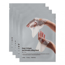 (4Boxes)Deep Collagen Anti Wrinkle Lifting Mask Smile Line & Forehead Wrinkles Face Care Supplies