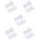 4500 Pcs 10Mm White Round Back Sticky Tape Hook And Loop Adhesive Dots 8