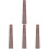 4Pcs Wooden Ukulele Guitar Fingerboard Replacement Supply 4