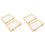 4 Pcs Diy Paper Making Screen Mold With Wooden Frame 4
