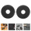 6Pcs Black Ppr Pipe Decorative Cover Wall-Mounted for Bathroom Holes 11