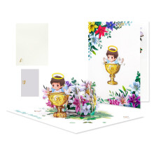 Pop Up Baby Shower Cards For Boys And Girls Baptism Greeting Cards Pop Up Style Gift For New Parents Godparents