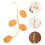 8 Pcs Artificial Hanging Potato String Vine For Home And Kitchen Decor 11