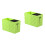 2 Pcs Double Slots Scissors Holder And Hair Clips Storage Box Green 4