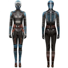 (100) Halloween Cosplay Costume Bo-katan Kryze Jumpsuit Carnival Costumes For Adults And Children