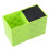 2 Pcs Double Slots Scissors Holder And Hair Clips Storage Box Green 9