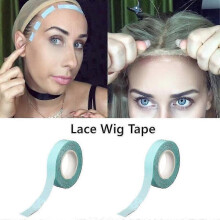 SNQTV-Double Sided Adhesive Tapes Lace Front Support Tapes 1cm3 Yards Water-proof Tape for Wigs,toupees,h