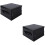 2Pcs 360 Discs Portable Cd Dvd Wallet Holder Case Black 6