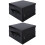 2Pcs 360 Discs Portable Cd Dvd Wallet Holder Case Black 5