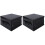 2Pcs 360 Discs Portable Cd Dvd Wallet Holder Case Black 2