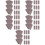 250 Pcs Pu Embossed Sew On Labels For Crochet Knitting 9