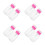 8 Pcs Refillable Nail Polish Remover Pump Bottle 150ml 7