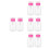 8 Pcs Refillable Nail Polish Remover Pump Bottle 150ml 5