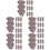 250 Pcs Pu Embossed Sew On Labels For Crochet Knitting 8