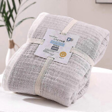 (A 150x200cm, gray) 100% Cotton Muslin Blanket for Adults 6-Layer Breathable Muslin Blanket Lightweight Bed Blanket Soft Cotton Blanket All Seasons