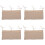 4Pcs Hanging Stroller Bag With Double Slots For Bottles And Diapers 7
