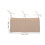 4Pcs Hanging Stroller Bag With Double Slots For Bottles And Diapers 11