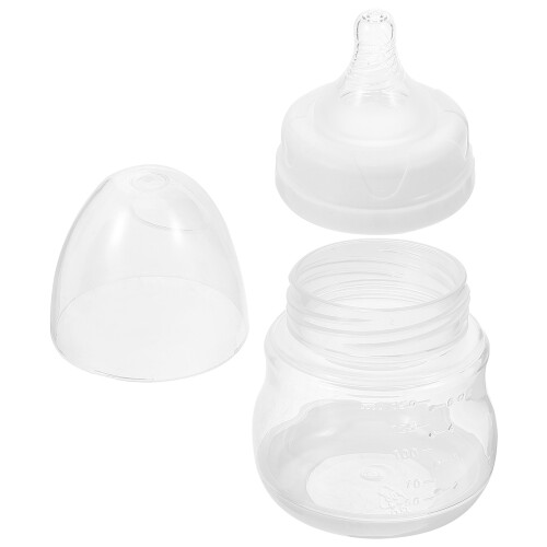 2Pcs Breast Milk Bottle 150Ml Wide Neck Storage Container 1