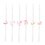 24 Pcs Glow Flash Bangle Cartoon Unicorn Bracelet For Children 8