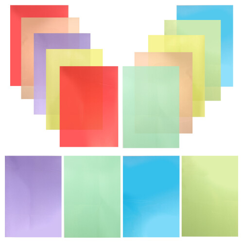 28 Sheets Transparent Cellophane Craft Sheets For Diy Projects 2
