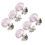 12 Pcs Simple Collar Corsages Decorative Breastpins No Sewing Buttons 1