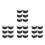 24Pièces Sangles Nylon Noires Pour Accessoires Ski Snowboard 9